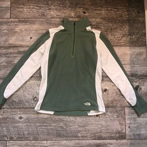 Green/Ivory TNF Pullover